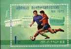 Fußball Turnier Moskau 1975 Korea Block 17 O 8€ Stadion Spieler Fussballfeld Bloque M/s Sport Bloc Soccer Sheet Bf Corea - Clubs Mythiques