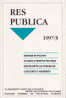Res Publica 1997/3 Revue De Science Politique - Politics