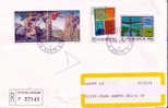 Vaticano** Coppia £ 1000 "Sistina", Serie "Sinodo Per L´Africa"+ £ 200, £ 100 (retro) Su Racc 8/4/94 - Covers & Documents