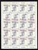 Romania New 2008 NATO SUMMIT,Sheet Of 20 Pcs Tete-beche. - NATO