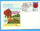 ROMANIA 1985 Cover.Timisoara 50 Years Rose Park - Roses