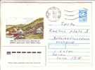 GOOD USSR Postal Cover 1987 - Alma-Ata - Holiday Camp - Hotels- Horeca