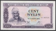 GUINEA  (République De Guinée )  : 100 Sylis - 1971 - P19 - XF - Guinee