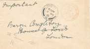 Carta DUNFERLINE (Gran Bretaña) 1916. PAID - Briefe U. Dokumente
