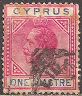 CYPRUS..1912..Michel # 61b...used. - Cyprus (...-1960)