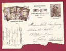 Carte FM - Carte Lettre Honneur Aux Alliés - Timbre M. Scotte "en Alsace" - Briefe U. Dokumente