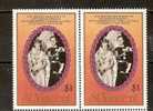 GRANADINES OF ST. VINCENT ANNIVERSARY QUEEN ELIZABETH II & VICTORIA PAIR -6 MNH - St.Vincent (1979-...)