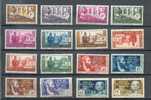 AEF 304  - 28 Valeurs Entre 33 à 62 */**  - Manquent (missing) 41-49 - Le 55 Est Obli - Le 40 (25c) Est Offert/aminci - Unused Stamps