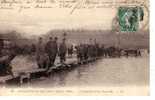 Inondations De Paris (Janvier 1910) Construction D'une Passerelle - Overstromingen