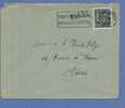 768 Op Brief Met Cirkelstempel CHARLEROI, Met Naamstempel (Griffe) OLLOY (VK) - 1948 Exportation