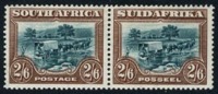 South Africa #30 Mint Hinged 2sh6p Pair From 1927-28 - Neufs