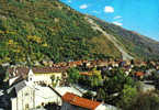 Carte Postale 06. Saint-Etienne-de-Tinee Et Le Collège  J. Franco Vue Aérienne Trés Beau Plan - Saint-Etienne-de-Tinée