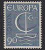 Norvegia 1966 Europa 1 Vl  Nuovo - 1966