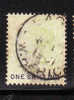 Lagos 1882-1902 Queen Victoria 1sh Used - Nigeria (...-1960)