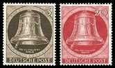 (013) Germany / Allemagne / Berlin  1951 Bell / Glocke / Klöppel Links / Clapper Left   ** / Mnh  Michel 75+77 - Unused Stamps