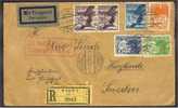 AUSTRIA, NICE AIRPOST COVER 1930 TO SWEDEN, FRANKING WITH SEVERAL BETTER AIRPOSTSTAMPS - Covers & Documents