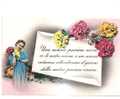 42435)cartolina Illustratoria Serie Promesse Di Matrimonio/ Frasi Rommantiche - Noces