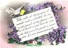 42437)cartolina Illustratoria Serie Promesse Di Matrimonio/ Frasi Rommantiche - Hochzeiten