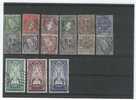 Yvert 78 / 92 Série Complète Oblitérée - Used Stamps