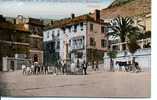 GIBRALTAR - GUNNERS PARADE WITH HM THE LATE QUEEN VICTORIA'S MONUMENT - Gibraltar