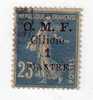 Cilicie Nº 92  1 P. S.25 C. Azul  De 1920,  Cachet.- . - Sonstige & Ohne Zuordnung