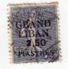 Gran Libano Nº 9    2,50 P. S. 50 C. Azul De 1924.- - Sonstige & Ohne Zuordnung