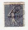 Siria Nº 113   2,50 P. S. 50 C. Azul De 1924 . - Autres & Non Classés