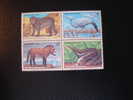 UNITED NATIONS (VIENNA),  BLOCK OF 4, ENDANGERED SPECIES, 1997, MNH**,  (042102) - Neufs