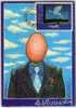 Andre Roussey  - Carte Du Club Neudin N° 172 - Tirage Limite -hommage A Magritte  (5461 ) - Roussey