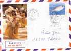 89- Lettre Papeete à Saissac 1990 - Covers & Documents