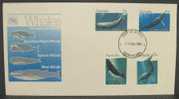 Australia 1982 Whales FDC - Brieven En Documenten