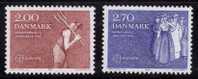 Danemark  1982 N°Y.T. : 752 Et 753** - Nuovi