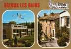 Gréoux-les-Bains Souvenir Thermes Rue Pittoresque Carte Dorée 04 - Gréoux-les-Bains