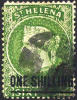 St. Helena #31 (SG #30) Used Surcharged Victoria From 1868 - St. Helena