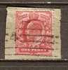 GB 1902-13  KEVII  1d (o) SG.219 - Used Stamps