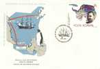 1989 Romania Roumanie Rumania ,FDC, Premier Jour, Belgica Polar Expedition - FDC