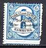 Deutsches Reich Privatpost Hamburg B Van Diemen Mi.-Nr. 5 Ohne Gummi - Postes Privées & Locales