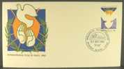 Australia 1986 International Year Of Peace FDC - Cartas & Documentos