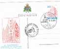 SAN MARINO -  SASS.46 CARTOLINA  TALE - FDC  1985 25^ ANNIV. A.V.S.S. ASS.NE VOL.SAMMARINESI SANGUE - RIF. 10017 - Ganzsachen