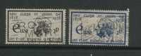 Yvert 73 / 74 Oblitérés - Used Stamps