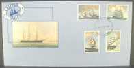 Australia 1984 Clipper Ships FDC - Cartas & Documentos