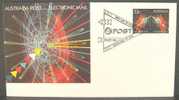 Australia 1985 Electronic Mail FDC - Brieven En Documenten