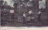 80 /  FORET DE CRECY / UNE EQUIPE DE BUCHERONS / EDIT BOQUET / 1908 / - Crecy En Ponthieu