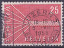 EUROPA - CEPT - Michel - 1957 - Zwitserland - Nr 646 - Gest/Obl/Us - 1957