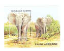 Benin 1995 Wild Animals Elephant S/S MNH - Elephants