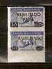 SPAIN RURAL OV. HABILITADO & NEW VALUE 5 PARA BLACK PAIR - War Tax