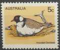 Australia 1978 Birds 5c Hooded Dotterel (Plover) MNH - Neufs