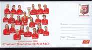 DINAMO BUCHAREST,cover Stationery 2009;Escrime,Rowing,Volle Y-Ball,winners 2009! - Escrime