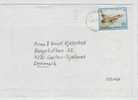 Greece Cover Sent To Denmark 1999 With Aeroplane Stamp - Briefe U. Dokumente