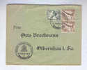 314/15 - ALLEMAGNE Reich -  Lettre TP Jeux Olympiques De Berlin 1936 - Cachet Spécial Olympisches Dorf - Ete 1936: Berlin